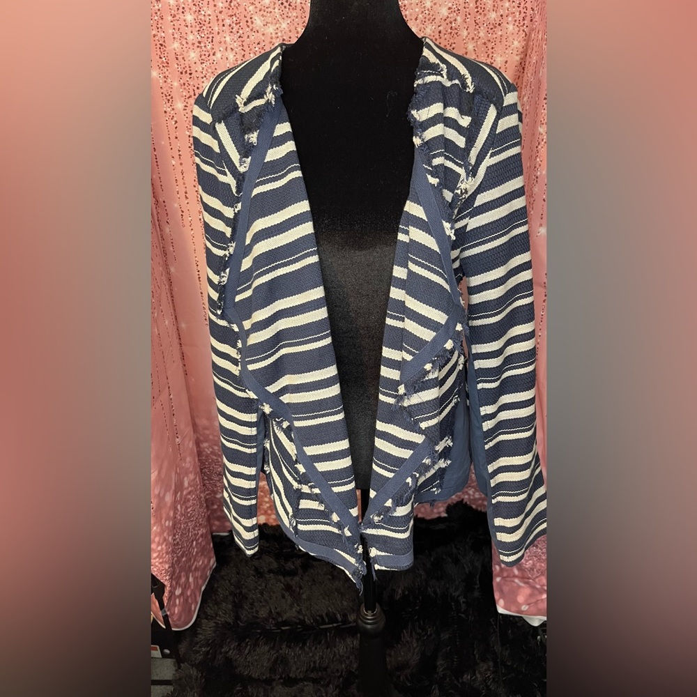 Lane Bryant Open Front Drape Blazer - Picture 8 of 9